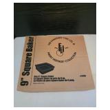 9in Pampered Chef Square Baker