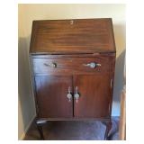 Secretary Desk w/ Claw Feet, No Key