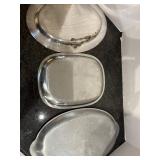 Silver, Stainless, Wilton Serving Platters