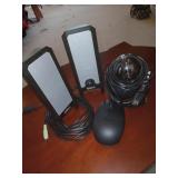 Dell Speakers, Web Cam & Mouse