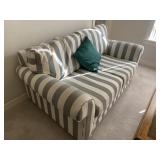 Stripped Love Seat Sofa