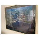 Framed Clear Lake Texas Poster