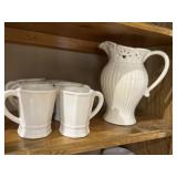 Pitcher + (6) Cups