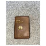 William Shakespeare Miniature Book "Romeo and
