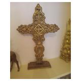 Table Decor Cross 23in x 16in