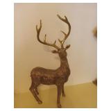 Deer Statue Decor 16.5in