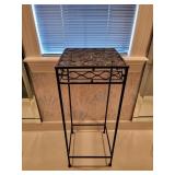11.5x11.5x29.5in Metal Plant Stand