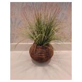Sea Grass Basket with Faux Lemon Grass