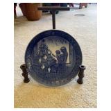 1981 Royal Copenhagen Plate (Admiring The