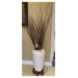 26 in. Vase with Stand