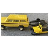 Jeep Yellow w/ Jet Ski