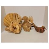 (3) Straw/ Grass Animals