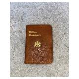 William Shakespeare Miniature Book "The Life of