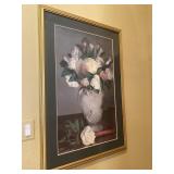 Flower Vase Contemporary Wall Picture Art Print