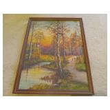 Landscape Oil Painting 26 in x 20 in