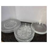 Glass Plates (4) Salad (4) Appetizer (8)
