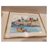 10x8in Framed Kaihlanen Painting