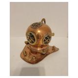 7in Copper and Brass Scuba Helmet