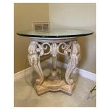 Glass Top Table