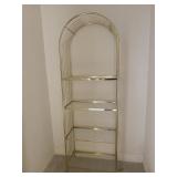 Metal/ Glass Shelf Unit