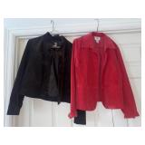 (2) Button Up Blazers, Size 10 and Medium