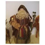 24 in Porcelain Face & Hands Santa Clause