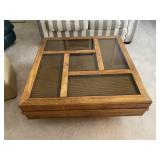 Vintage 1970s Monumental Square Nineteen