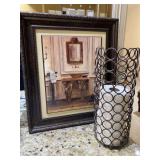 Toilet Paper Holder and Frame