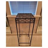 11.5x11.5x29.5in Metal Plant Stand
