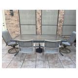 Patio Table (2) Chairs (2) Rockers 7
