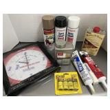 Spray Enamels, Dap, Sealer Lot