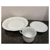 Freiberg Porzellan Bowl Cup Saucer