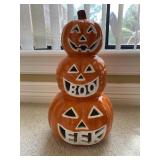 15 in. Stacked Light Up Pumpkins