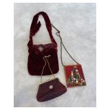 (3) Holiday Purses