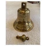 11 in. Brass Bell