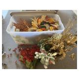 Fall Decoraitons Large Tote + Basket