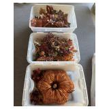Fall Decorations (3) Totes