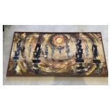 (Glowing Sun) Original Oil Painting From The