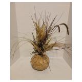 Faux Foliage in Unique Container