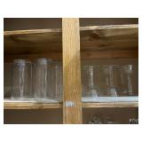 Tea Glasses (4) + (6) Sherbert Glasses