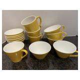 (4) Tea (4) Coffee (7) Finger Bowls