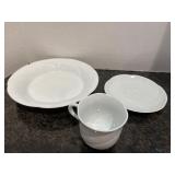 Freiberg Porzellan bowl cup saucer