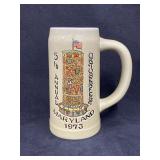 5th Annual Oktoberfest Maryland 1973 Stein