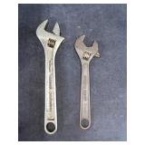 8 in. & 10 in. Adjustable Wrenches