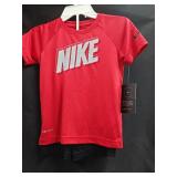 Nike 2 Piece Dri-Fit Shorts & Shirt Kids Size (4)