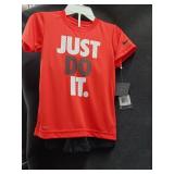 Nike 2 Piece Dri-Fit Shorts & Shirt Kids Size (6)