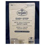 Regalo Easy Step Metal Walk Through Safety Gate,