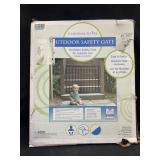 Outdoor Safety Gate, Black Model: SS30OD