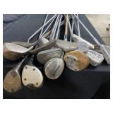 Large Lot of Golf Clubs
