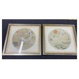 (2) 14.5x16 in. Framed Prints